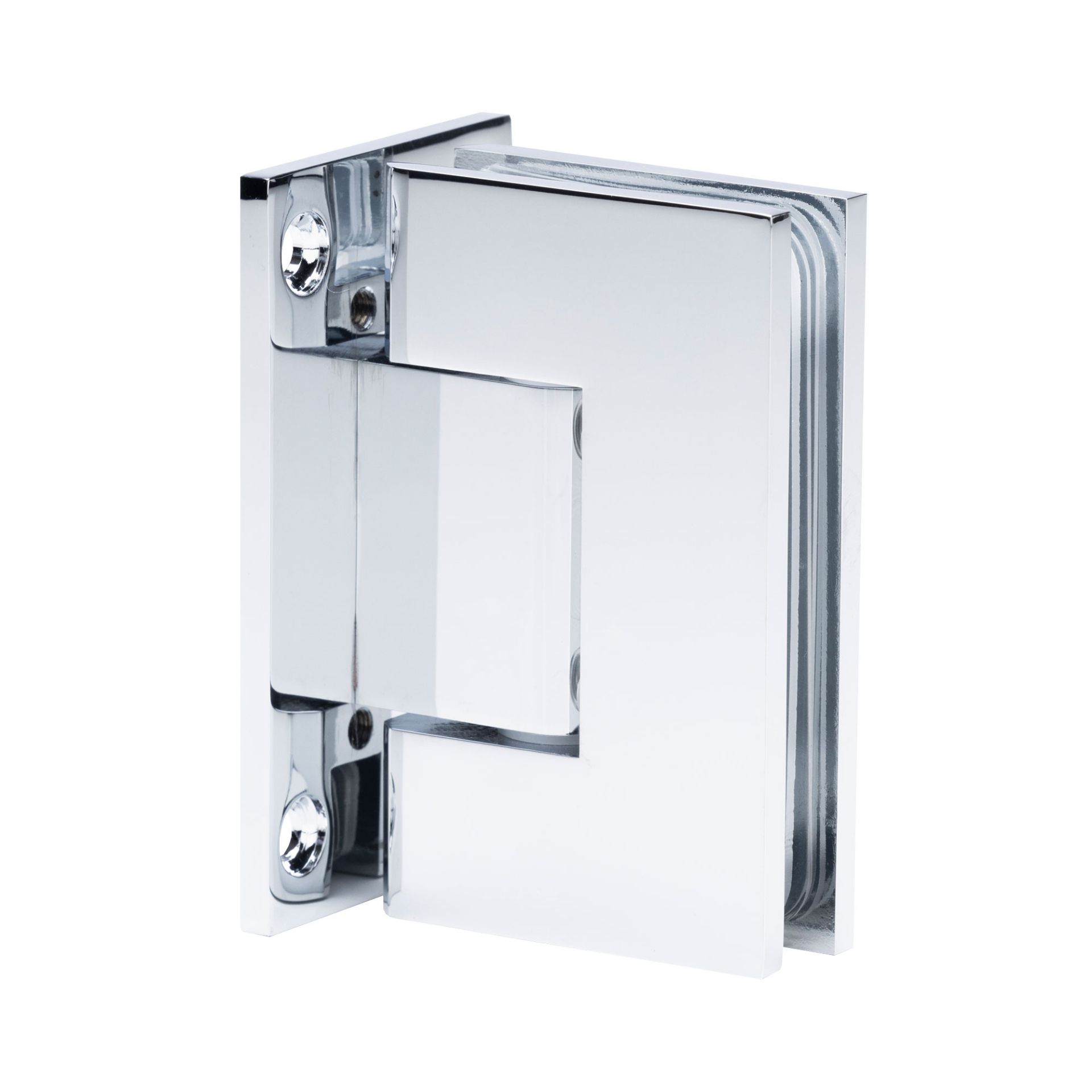 Interglass| Wall Mount Full-Back Square Hinge