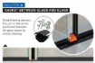 Rubber Filler Between Glass 12" Strip Gasket